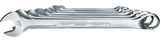 Gedore 1 B (MM) / 1 B (AF) Набор ключей гаечных комбинированных