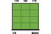 82524 - 82526 Divider set H 50 for cupboards series 52