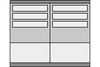51710 - 51740 Cupboard with sliding doors