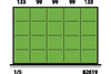 82611 - 82619 Divider set H 100 for workshop trolleys Series 64