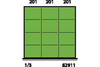 82907 - 82915 Divider set H 50 for drawer cabinets Series 55