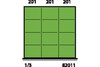 82007 - 82015 Divider set H 100 for drawer cabinets Series 55