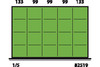 82511 - 82519 Divider set H 50 for workshop trolleys Series 64