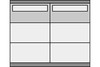 51710 - 51740 Cupboard with sliding doors