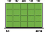 82711 - 82719 Divider set H 50 for drawer cabinets Series 56
