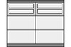 51710 - 51740 Cupboard with sliding doors