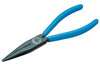 8132 Telephone pliers with wire cutter, serrated, straight pattern