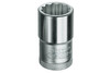 D 19 Socket 1/2"bi-hexagon UD profile