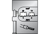 8140-06/-07/-08 Module insert for conductor end-sleeves