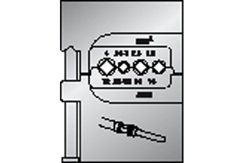 Gedore 8140-18 Модуль сменный для массивных разъемов