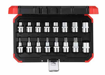 R68003016 Набор торцевых головок 1/2" TX, 16 предметов Gedore RED R68003016 Набор торцевых головок 1/2" TX, 16 предметов