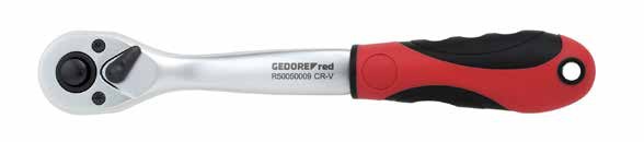 R50050009 2К Реверсивная трещотка 3/8" изогнутая Gedore RED R50050009 2К Реверсивная трещотка 3/8" изогнутая