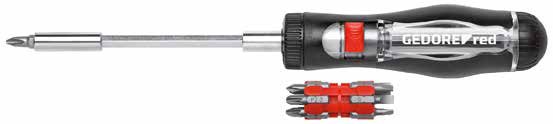 R38920000 Отвертка с выдвижным стволом 13 в 1 Gedore RED R38920000 Отвертка с выдвижным стволом 13 в 1