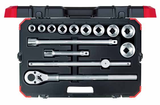 R78004014 Набор торцевых головок 3/4", 14 предметов Gedore RED R78004014 Набор торцевых головок 3/4", 14 предметов