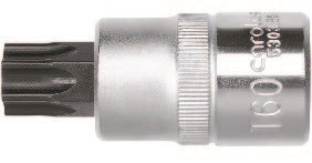 5303 Торцевая головка с отверточной вставкой 1/2" TORX® Carolus (Gedore) 5303 Торцевая головка с отверточной вставкой 1/2" TORX®