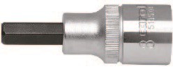 Gedore RED R6255 Торцевая головка с отверточной вставкой 1/2" шестигранная, метрическая, укороченная