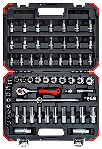 R59003059 Набор торцевых головок 3/8", 59 предметов Gedore RED R59003059 Набор торцевых головок 3/8", 59 предметов
