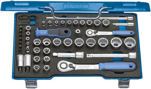 D 30 TX20 U-20 Набор торцевых головок 3/8"+ 1/4", 50 предметов Gedore D 30 TX20 U-20 Набор торцевых головок 3/8"+ 1/4", 50 предметов
