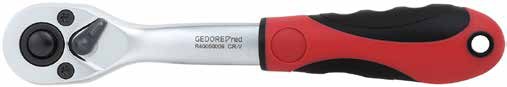 Gedore RED R40050009 2К Реверсивная трещотка 1/4" изогнутая