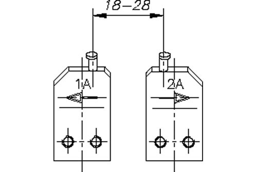E-8005 A Губки запасные для внешних стопорных колец (1шт.) Gedore E-8005 A Губки запасные для внешних стопорных колец (1шт.)