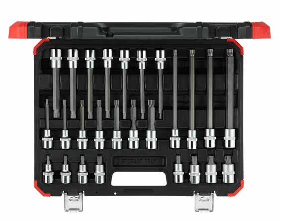 R68003026 Набор отверток-вставок 1/2" XZN, 26 предмета Gedore RED R68003026 Набор отверток-вставок 1/2" XZN, 26 предмета