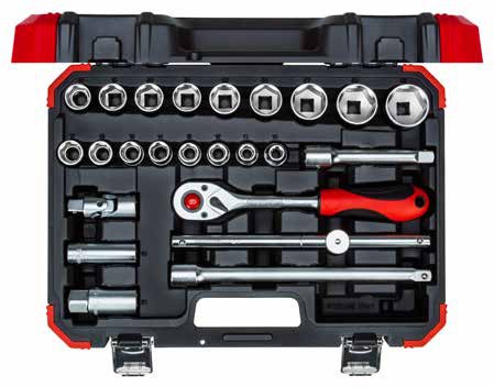 R69003024 Набор торцевых головок 1/2", 24 предмета Gedore RED R69003024 Набор торцевых головок 1/2", 24 предмета