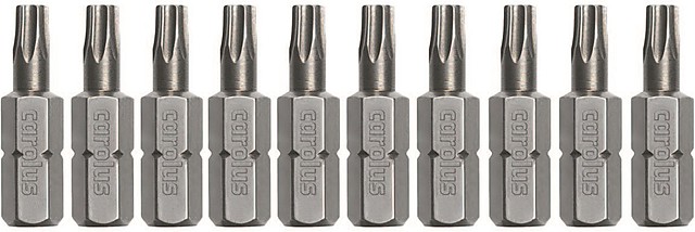 3101 Экономичный комплект отверточных вставок 1/4" TORX® Carolus (Gedore) 3101 Экономичный комплект отверточных вставок 1/4" TORX®
