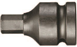 Carolus (Gedore) 5435 Головка ударная торцевая 1/2", наружный шестигранник