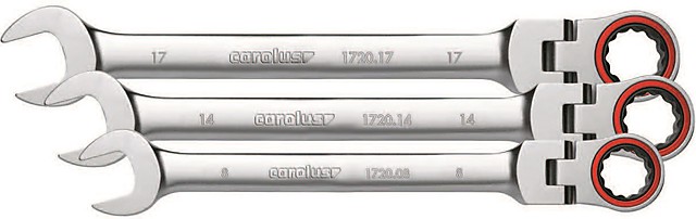 R07305005 Набор ключей с трещоткой, гибких, комбинированных Gedore RED R07305005 Набор ключей с трещоткой, гибких, комбинированных