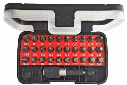 R33005031 Набор вставок 1/4", 32 предмета Gedore RED R33005031 Набор вставок 1/4", 32 предмета