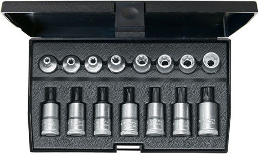 Gedore ITX 30 TX-015 Набор торцевых головок с отверточными вставками 3/8", 15 предметов  