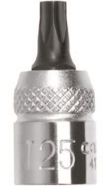4171 Торцевая головка 1/4" с отверточной вставкой TORX® Carolus (Gedore) 4171 Торцевая головка 1/4" с отверточной вставкой TORX®