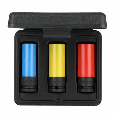 R63043003 Набор ударных торцевых головок 1/2", 3 предмета Gedore RED R63043003 Набор ударных торцевых головок 1/2", 3 предмета