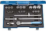 19 EMU / D 19 EMU Набор торцевых головок с аксессуарами 1/2", 23 предмета