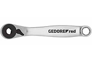 R40170027 Трещотка для вставок 1/4" реверсивная, с приводным переходником