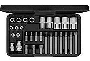 3298.2030 Набор вставок для торцовых ключей 1/2"–3/8"–1/4" 10 мм TORX®, 30 предметов