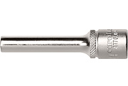R4100 Торцевая головка 1/4" шестигранная, метрическая, удлиненная